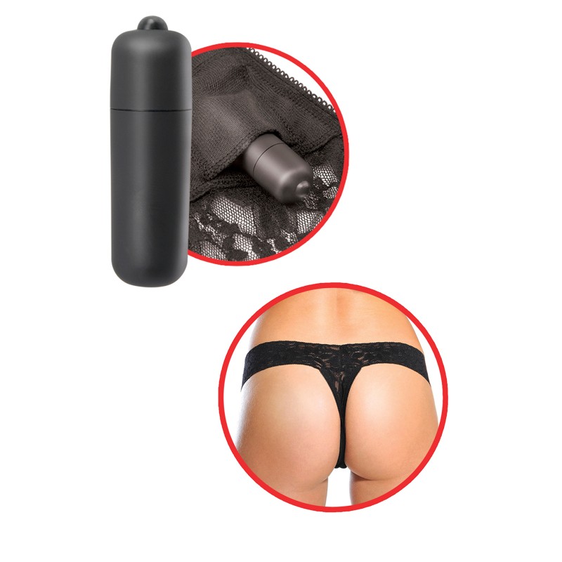 Stymulator-FF HANKY SPANK ME VIBRATING PANTY